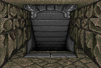 bcdfz — levels 6–11 (bone / cream) — stairway (map bcdfg @ 9,15 facing S)